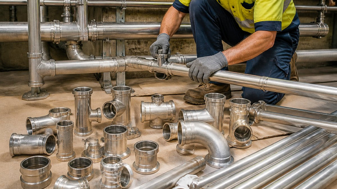 7 Stainless Steel Components for Large Construction Projects