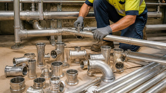 7 Stainless Steel Components for Large Construction Projects