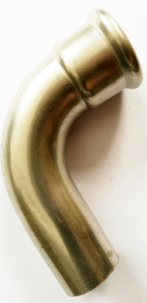 316L Stainless Steel 90° Plain End Elbow 108