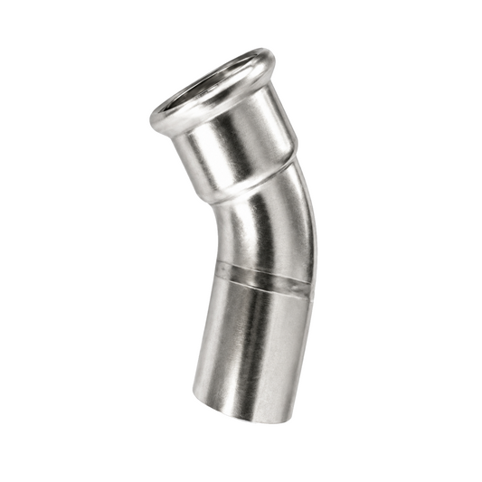 316L Stainless Steel 45° Plain End Elbow 15