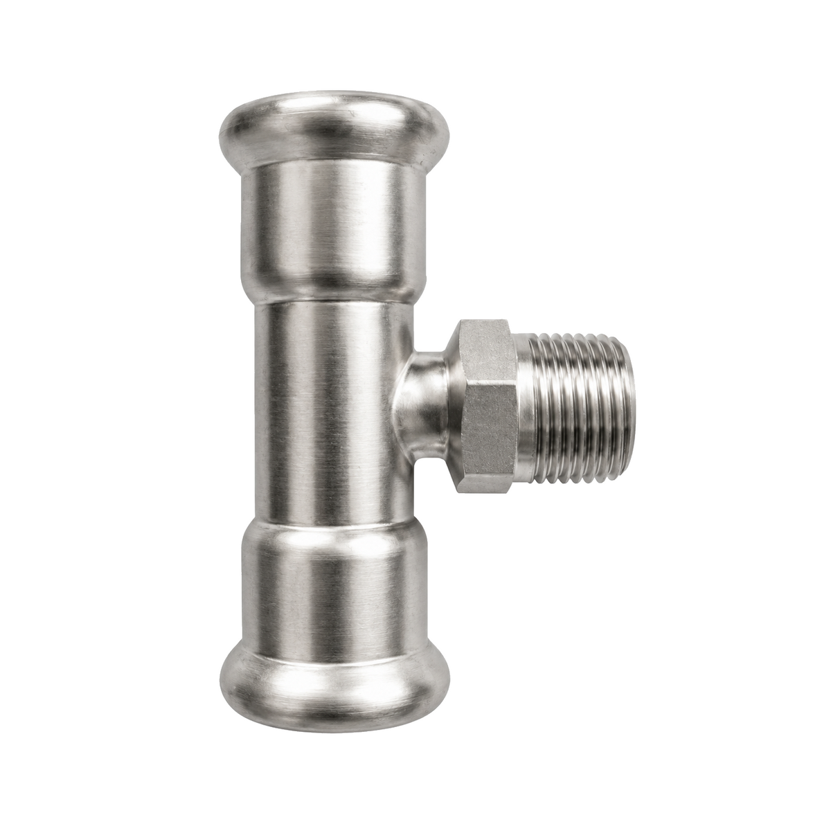 316L Stainless Steel Male Tee 15×R1/2
